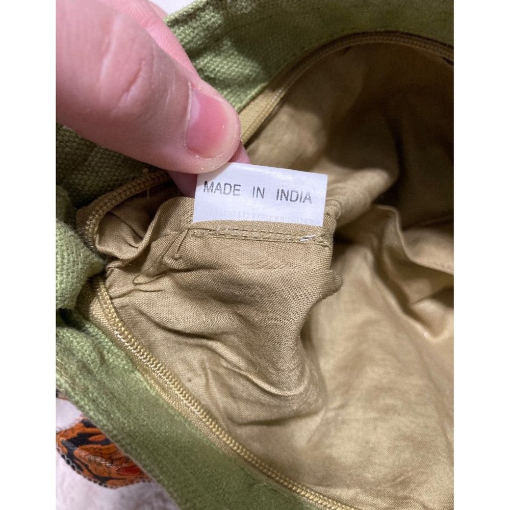 Hippy Wristlet Ruffled Patchwork - image 4